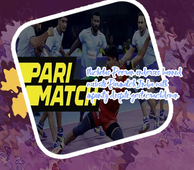 Is sports site betting illegal in india parimatch